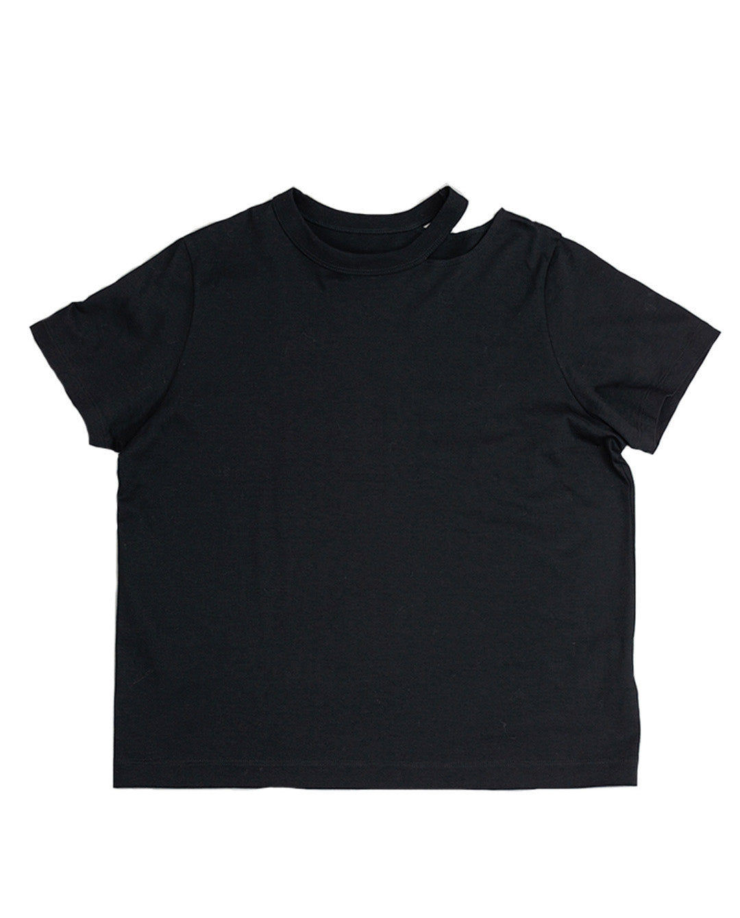 スリットネックTシャツ