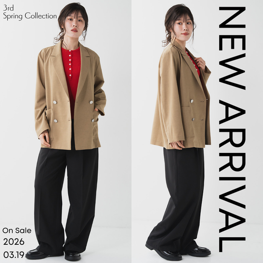 NEW ARRIVAL　‐3rd spring collection ‐