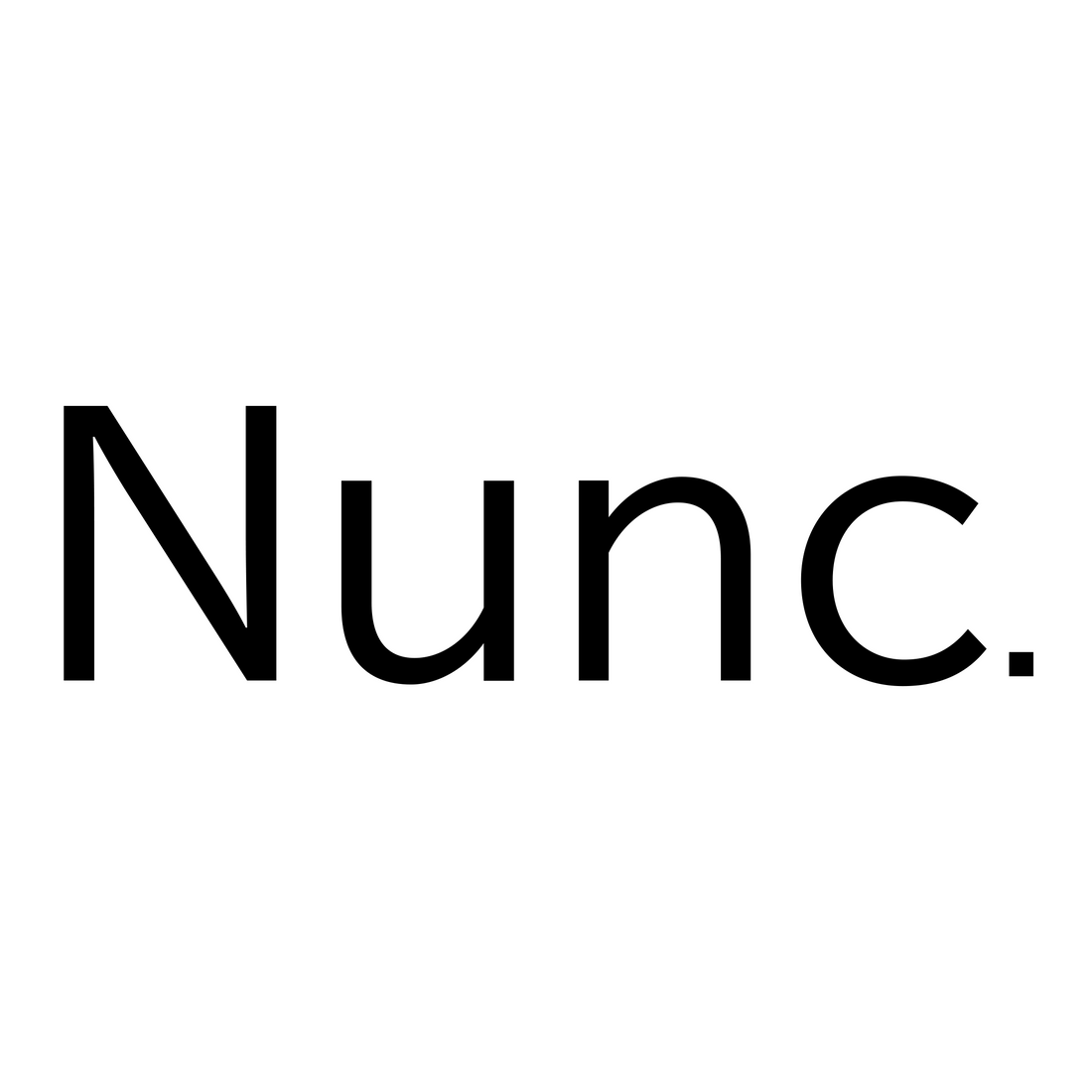 Nunc. ＜ヌンク＞　BrandConcept