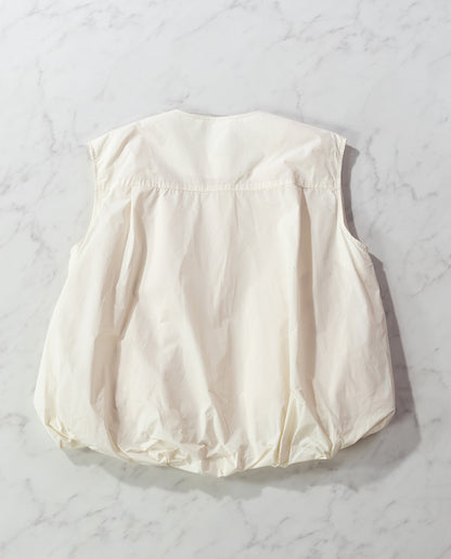 バルーンジップアップベスト