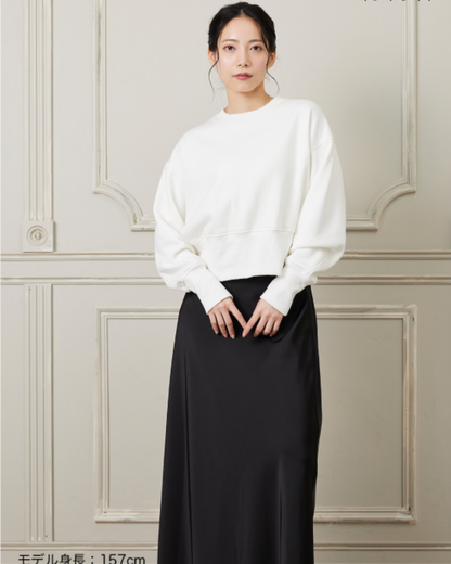 ボンバーヒートコルセットスウェット