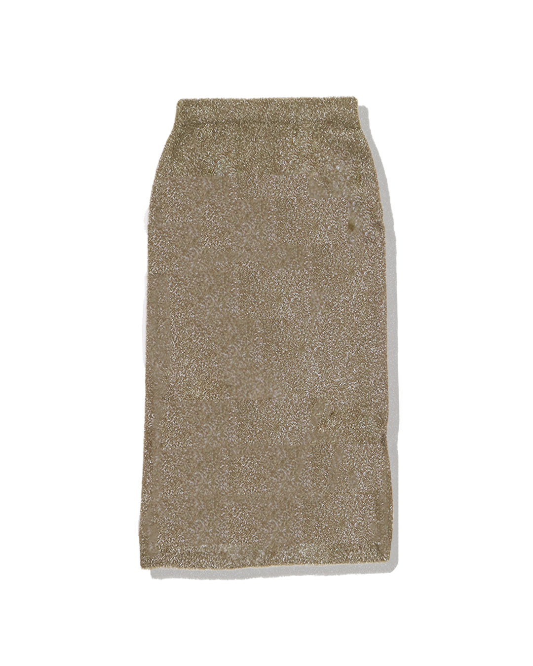 ラメシャギーニットスカート