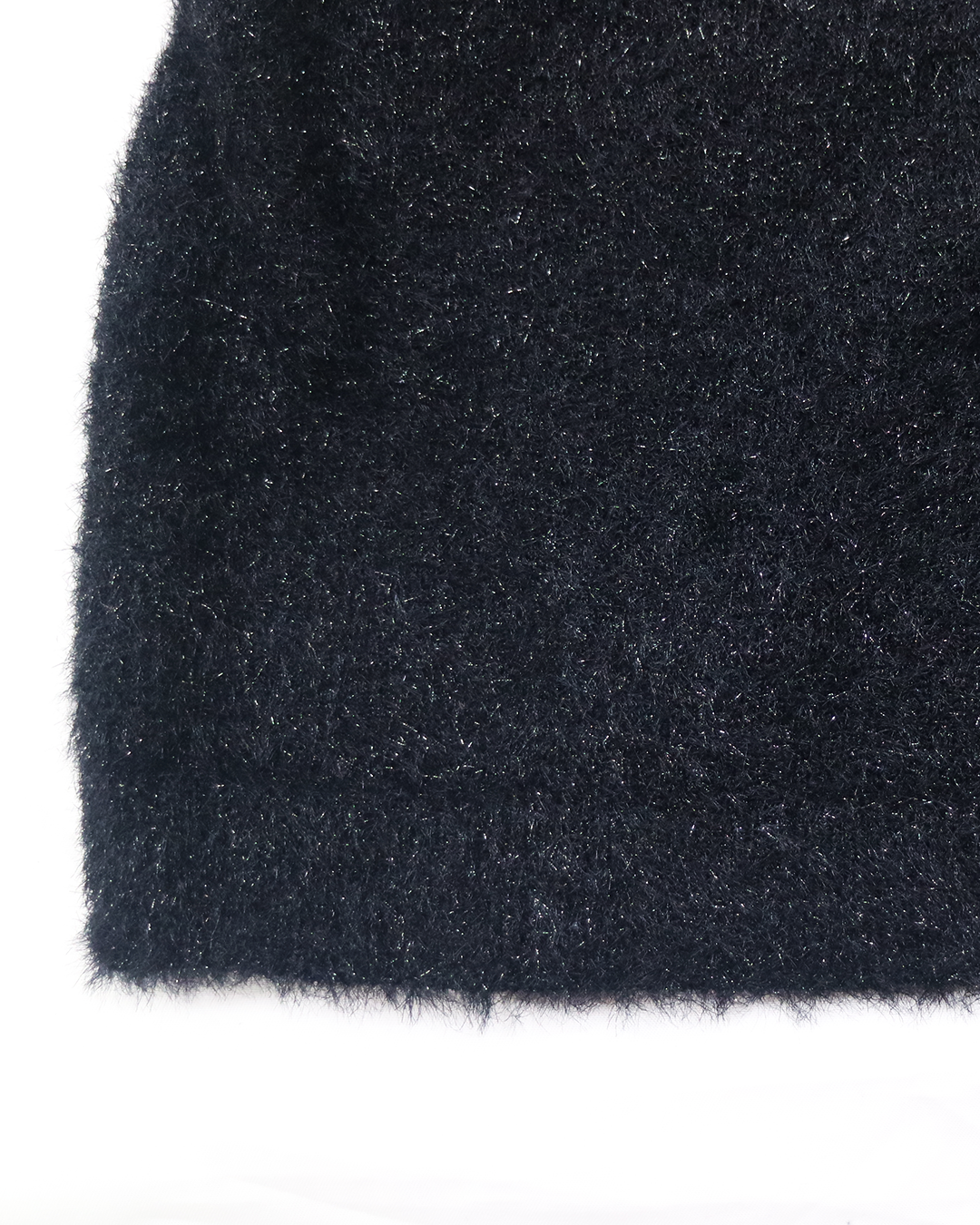 ラメシャギーニットスカート