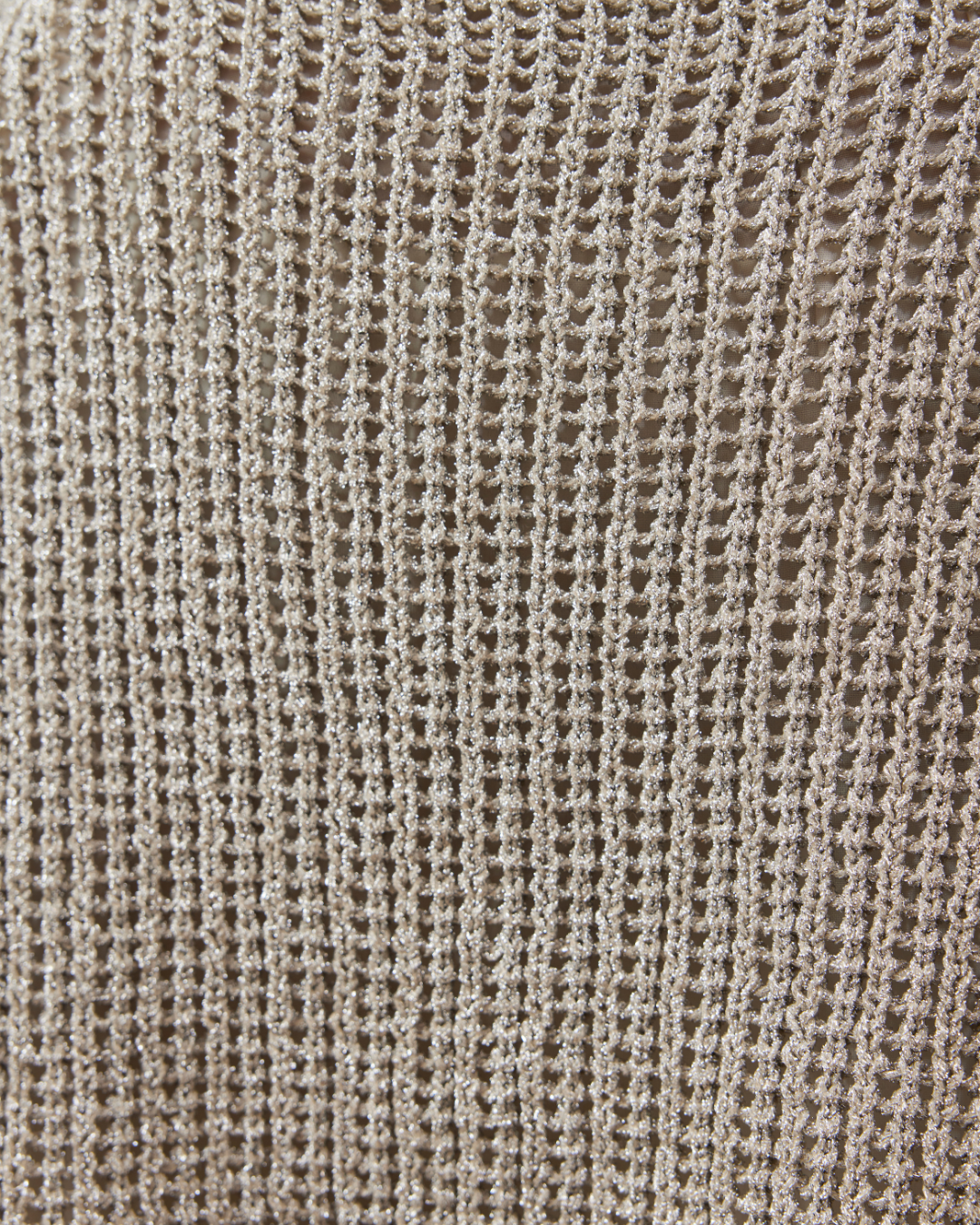 ラメリリーニットベスト