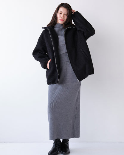 ウェイビーニードルジップコート