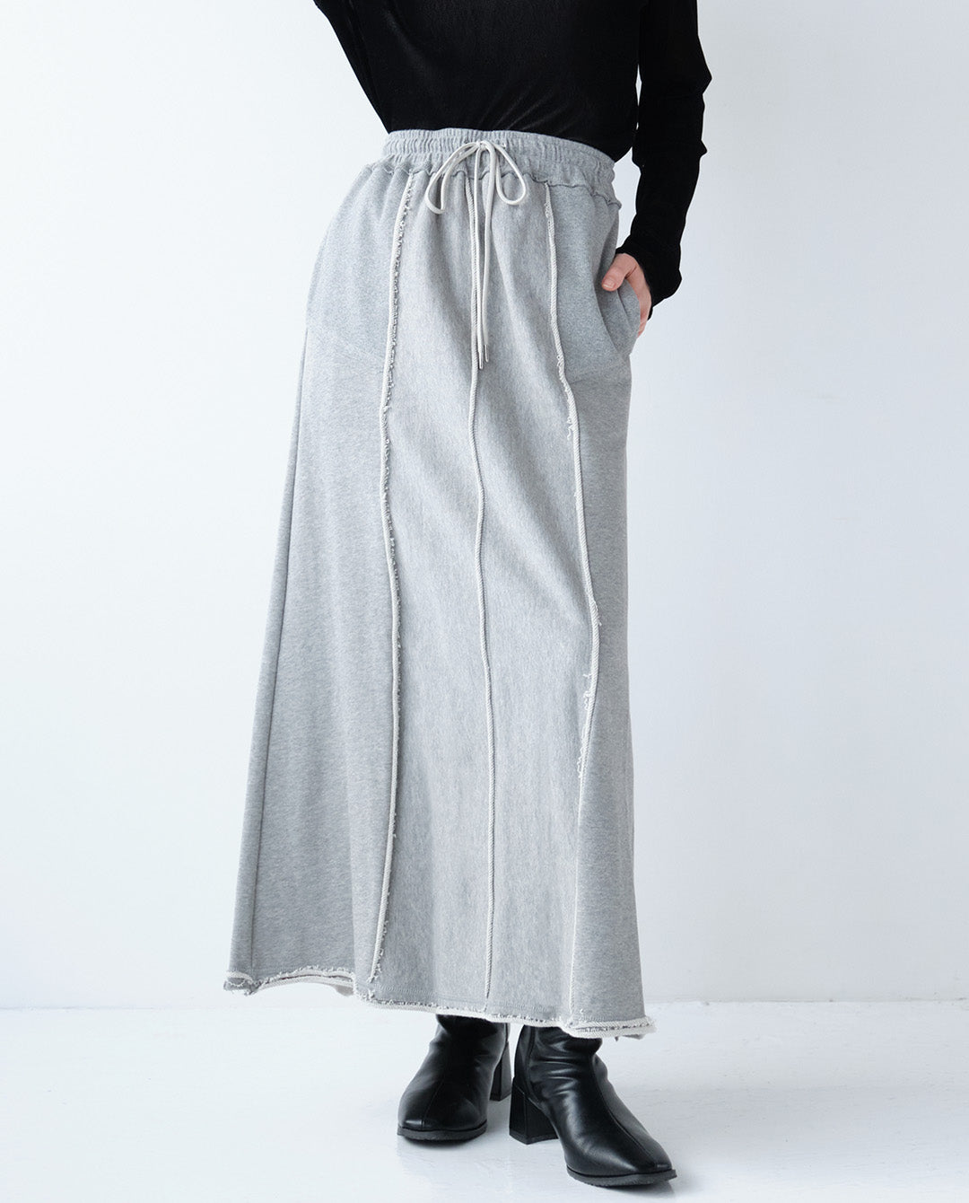 カットオフジャージースカート