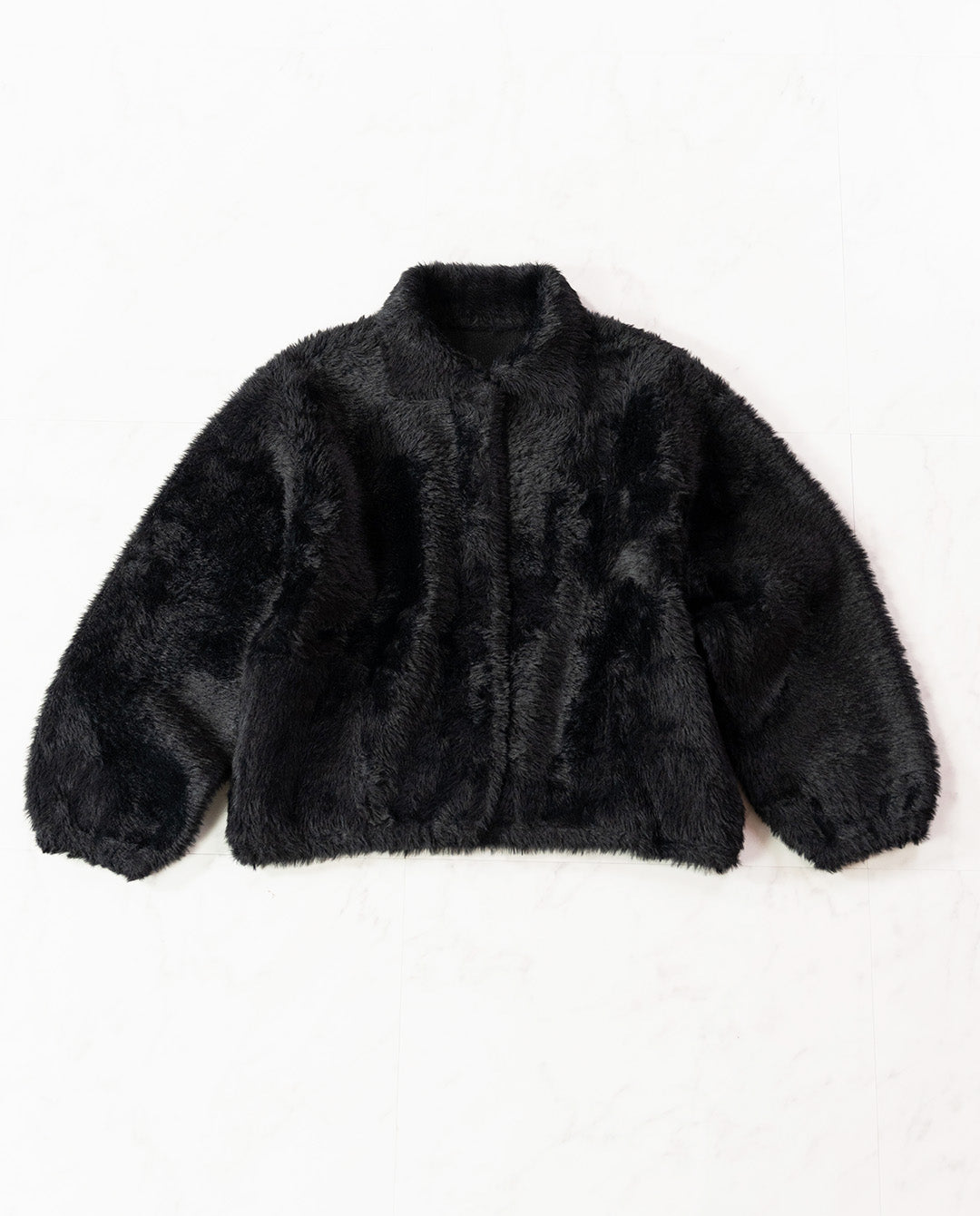 フェザーニットジャケット