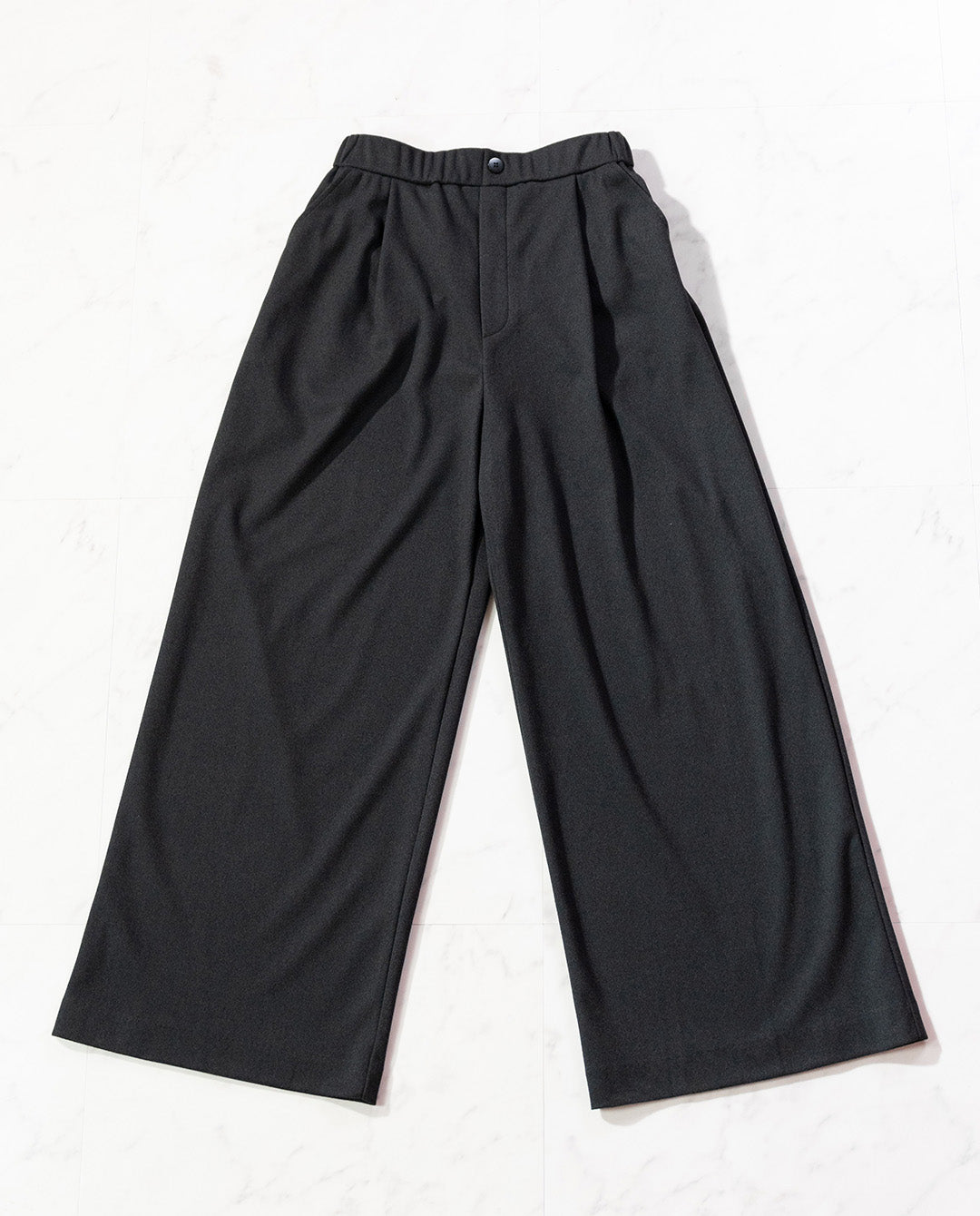 ウールライクワイドパンツ