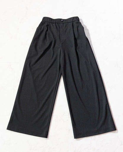 ウールライクワイドパンツ