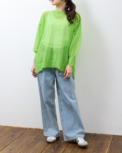 【KAIHARA】フロントタックバギーデニム