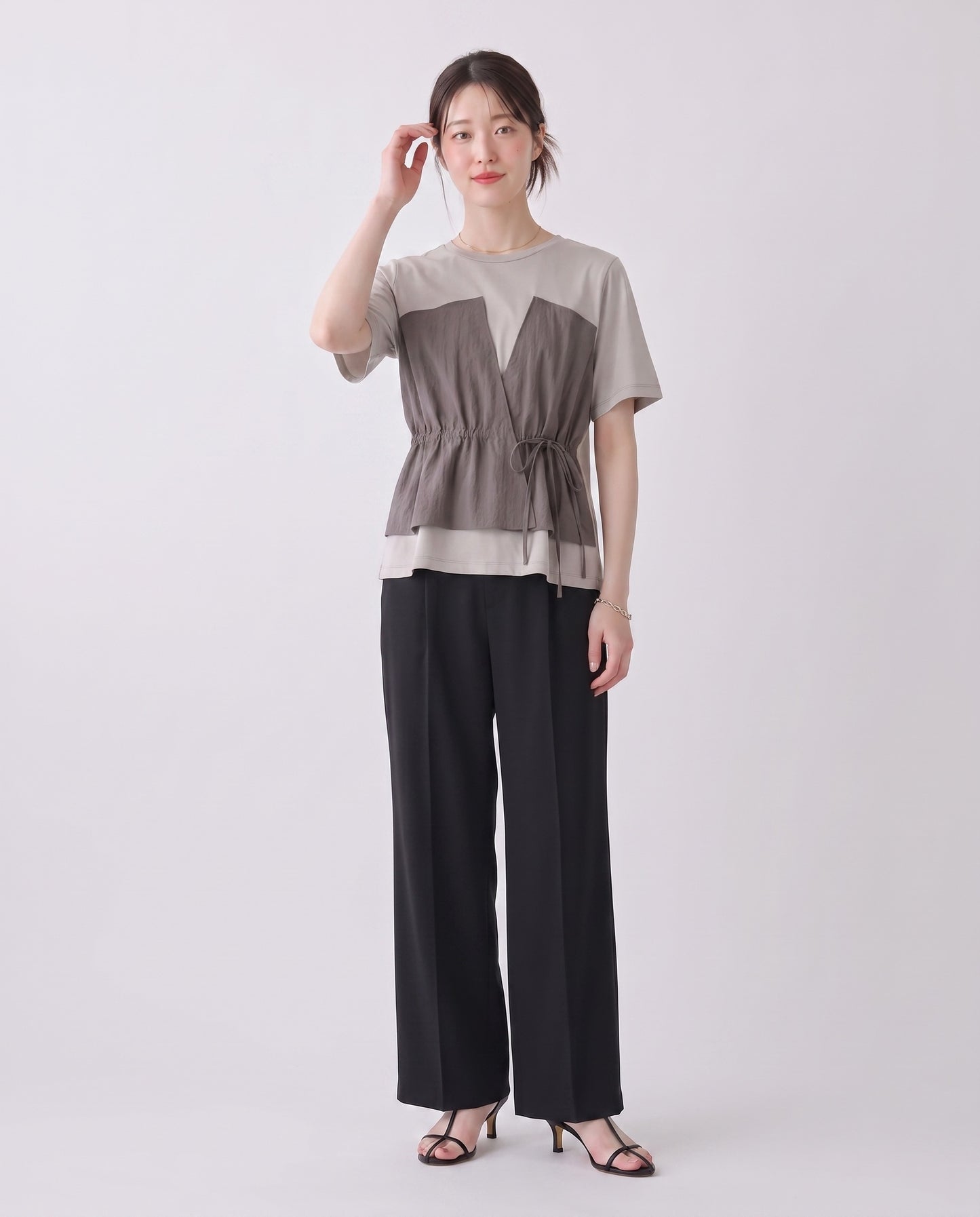 ビスチェライクドロストTシャツ