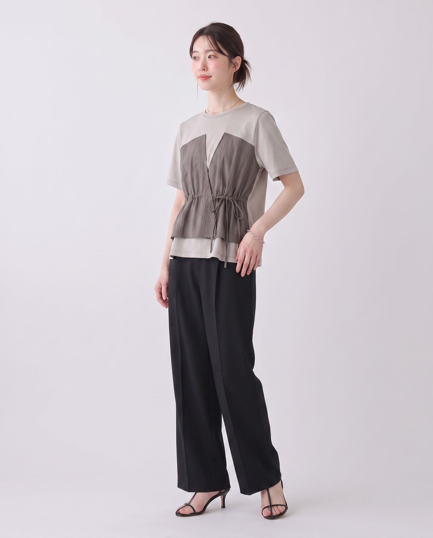 ビスチェライクドロストTシャツ