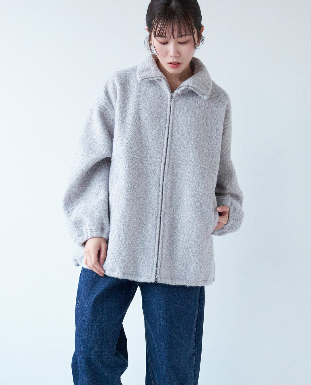 ウェイビーニードルジップコート