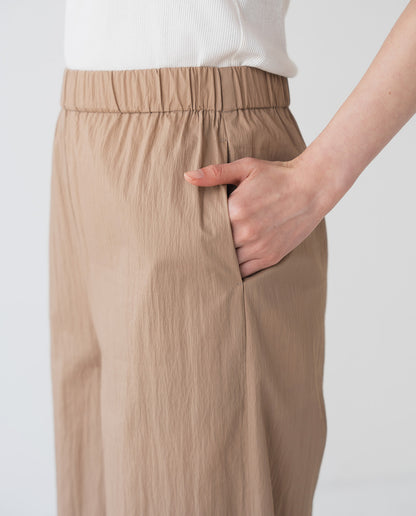 チリメンタイプライターワイドパンツ
