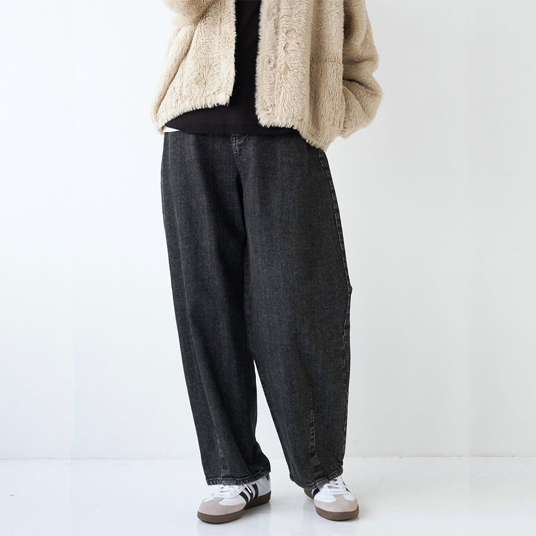 【KAIHARA】カーブデニムパンツ