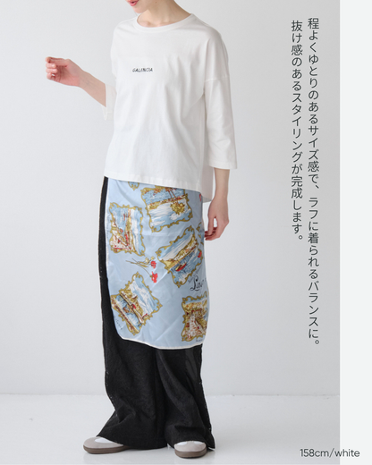 天竺ロゴ刺繍Ｔシャツ