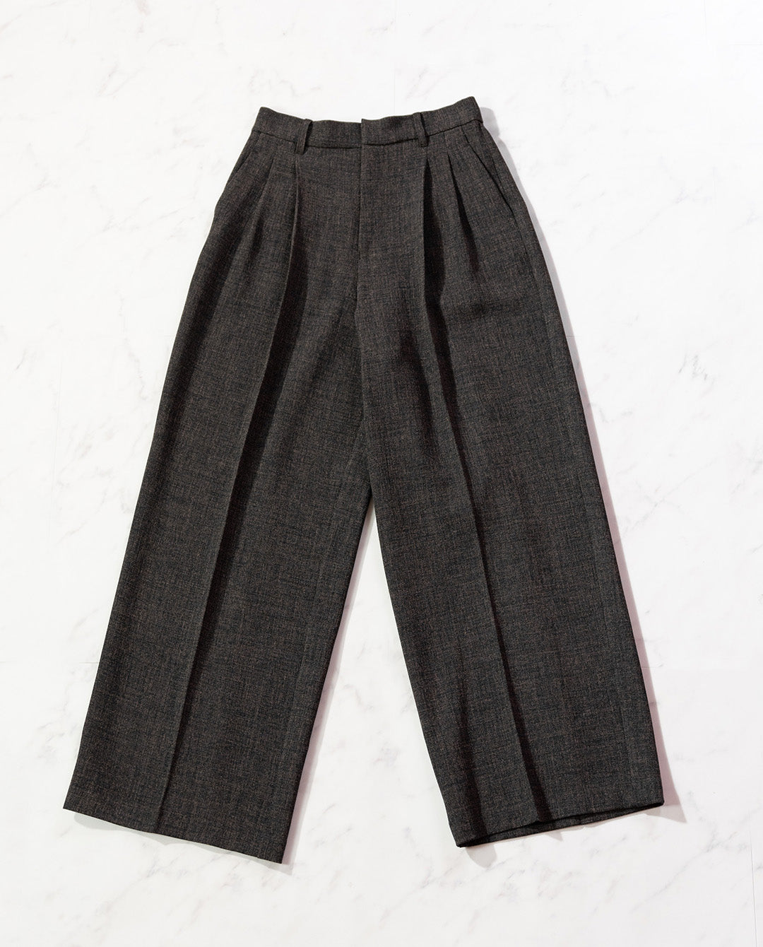 マニッシュタックワイドパンツ