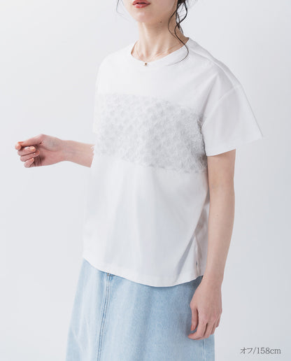 ラメフリンジＴシャツ