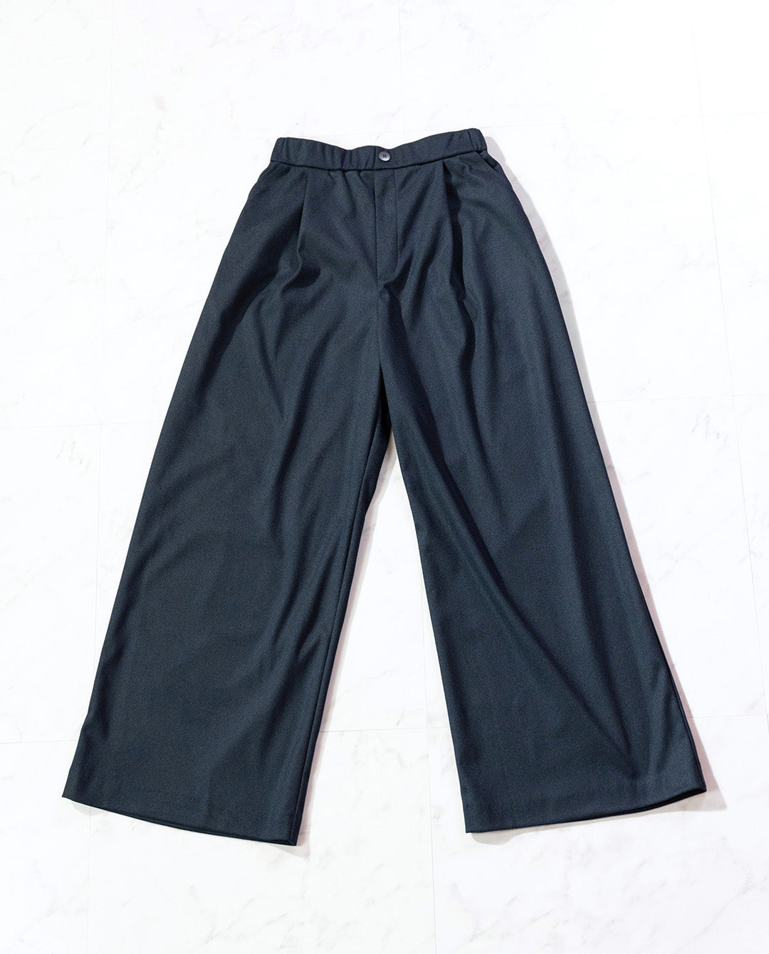 ウールライクワイドパンツ