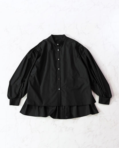 袖リブボリュームブラウス