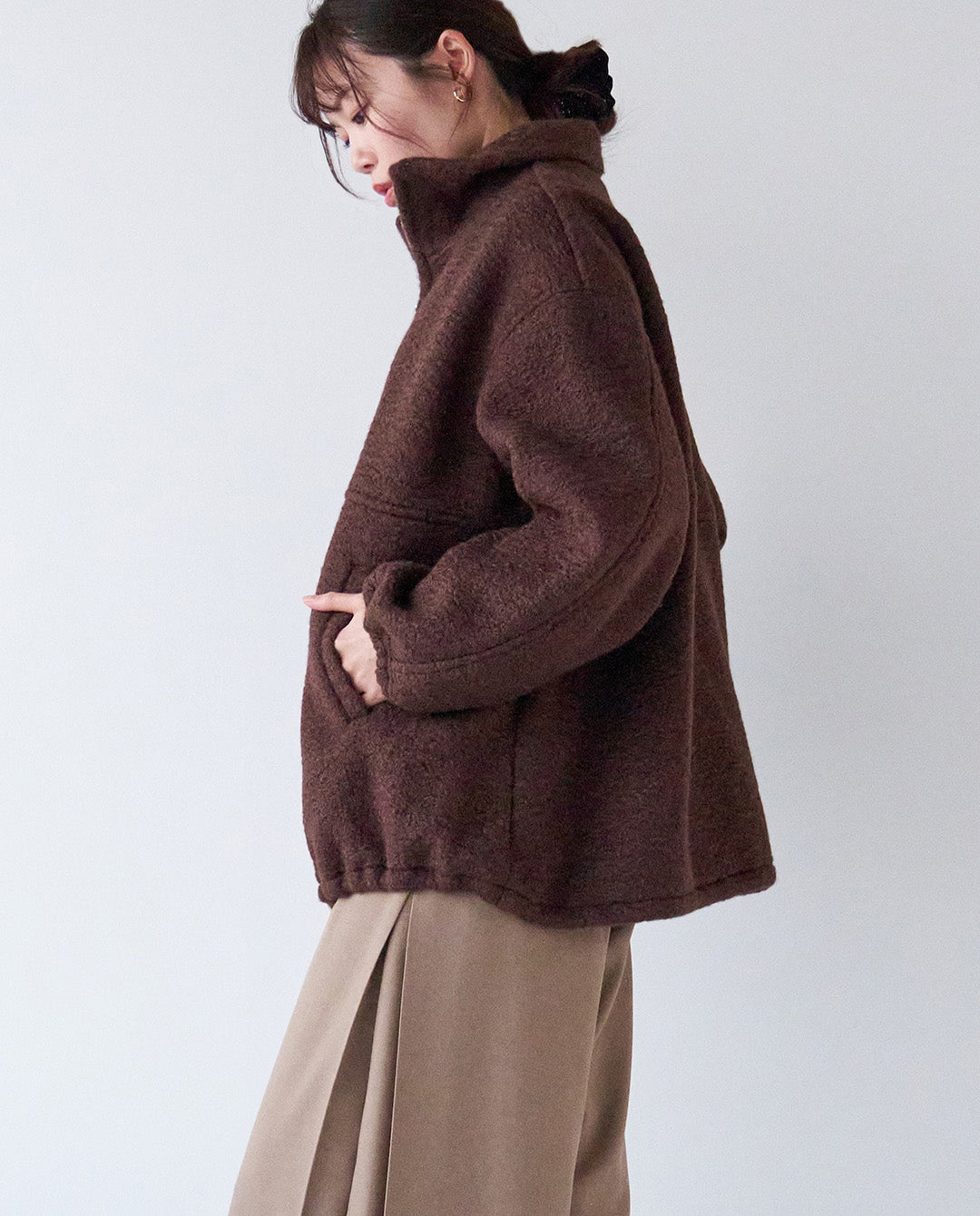 ウェイビーニードルジップコート