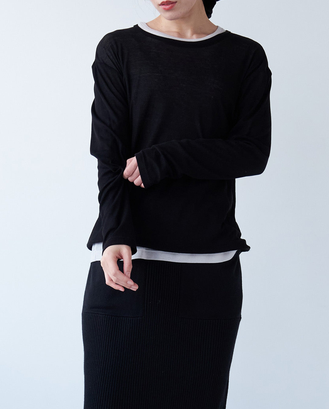 シアーロングTシャツ