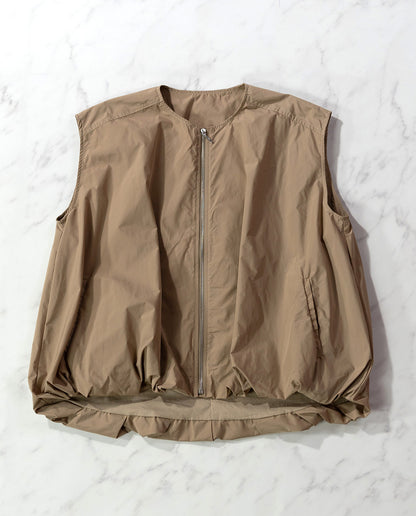 バルーンジップアップベスト