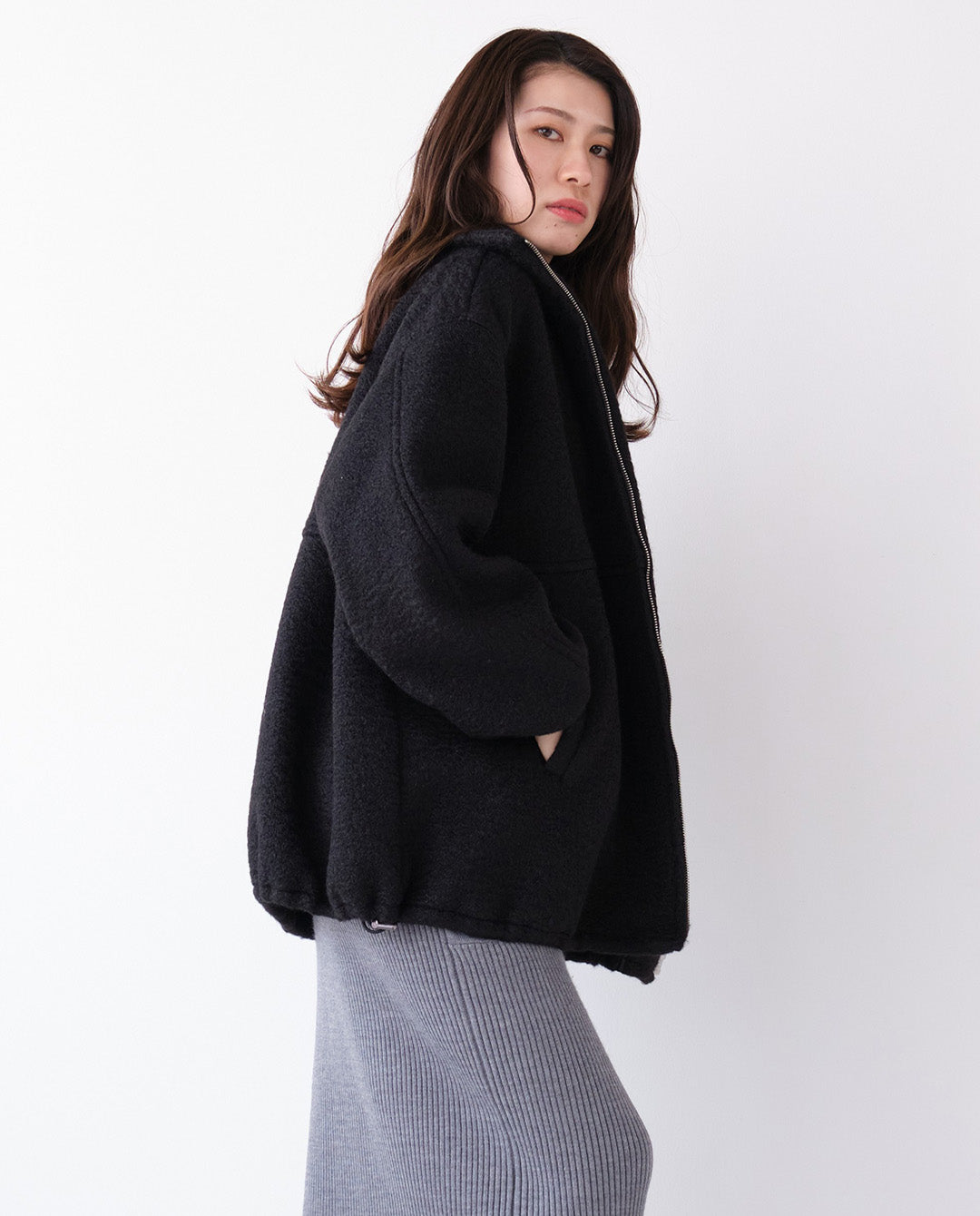 ウェイビーニードルジップコート