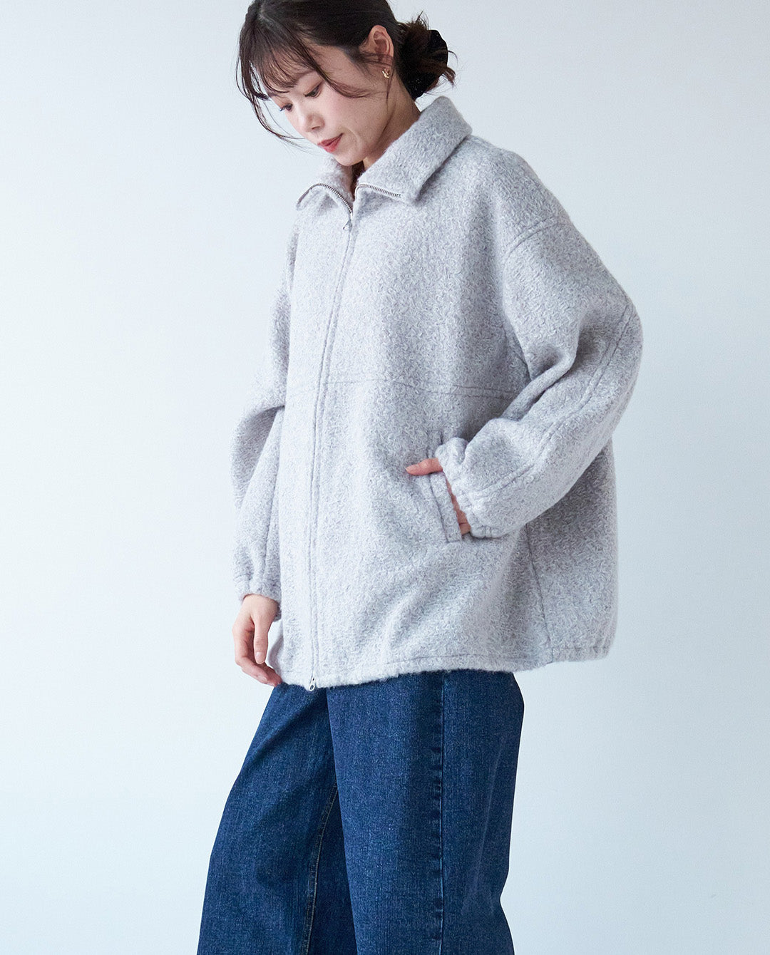 ウェイビーニードルジップコート