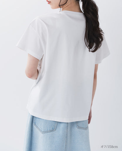 ラメフリンジＴシャツ
