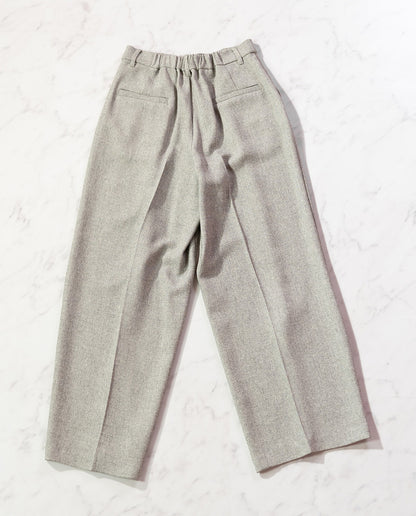 マニッシュタックワイドパンツ