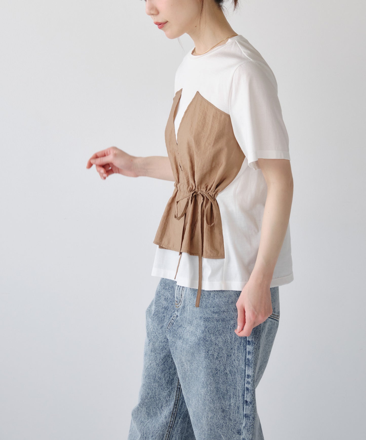 【予約商品】ビスチェライクドロストTシャツ