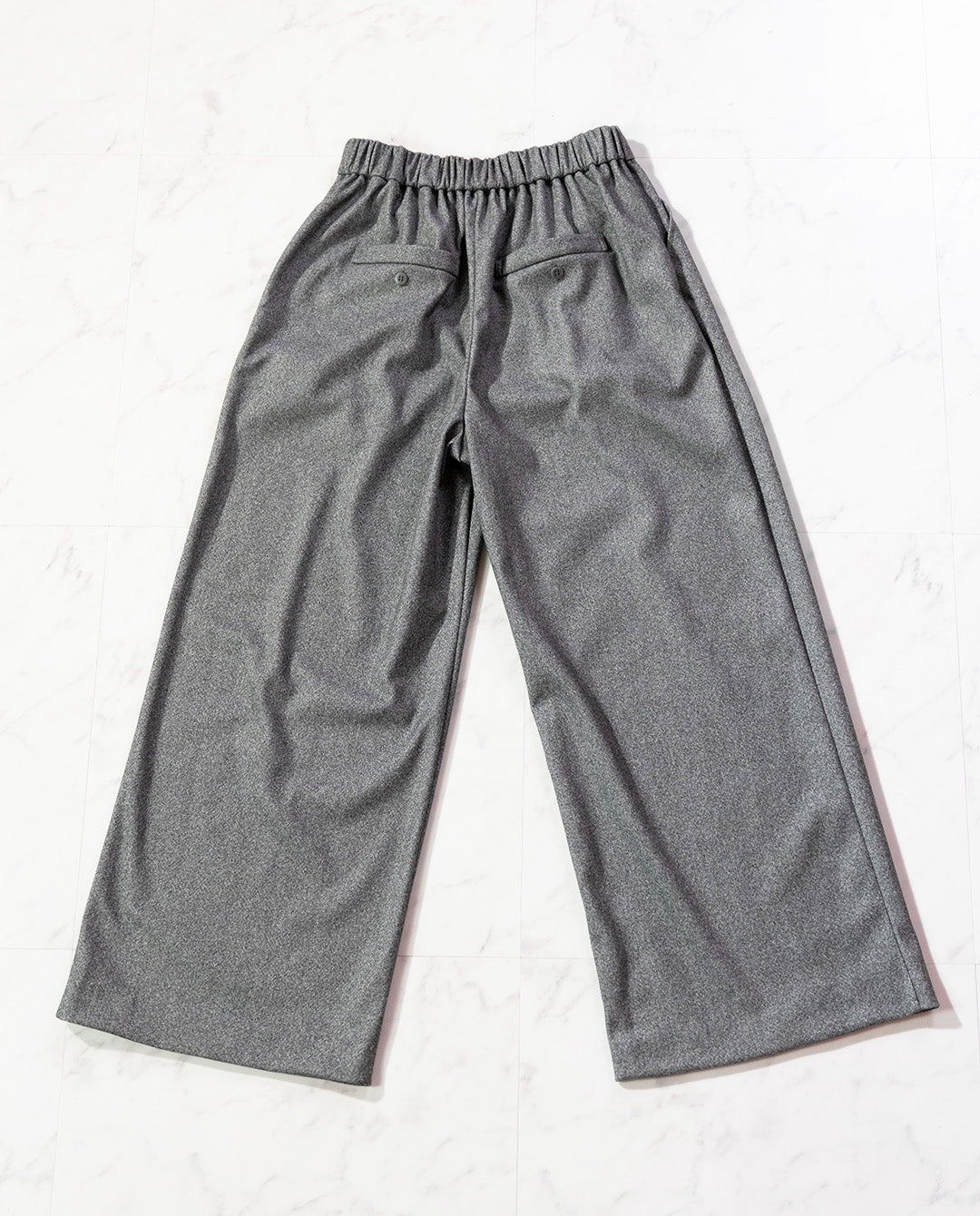 ウールライクワイドパンツ