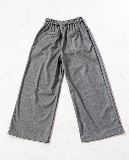 ウールライクワイドパンツ