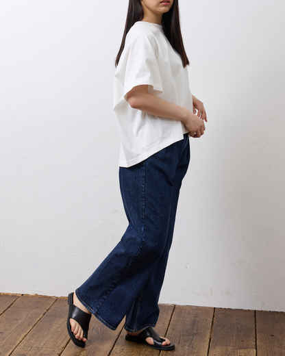 【KAIHARA】フロントタックバギーデニム