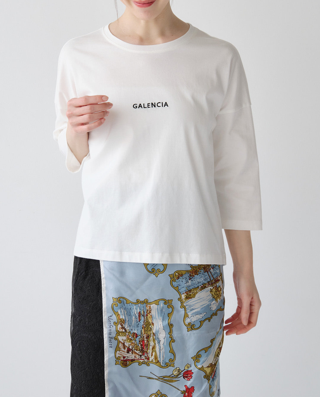 天竺ロゴ刺繍Ｔシャツ