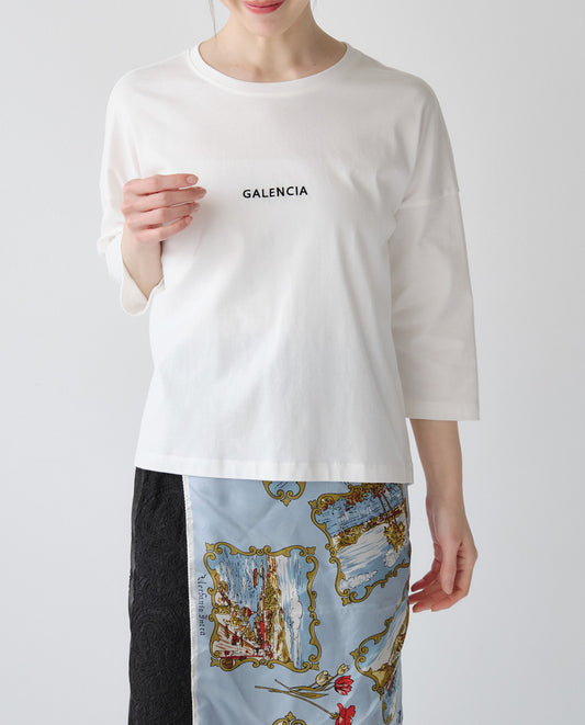 天竺ロゴ刺繍Ｔシャツ