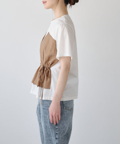【予約商品】ビスチェライクドロストTシャツ