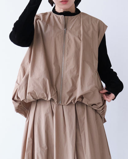 バルーンジップアップベスト