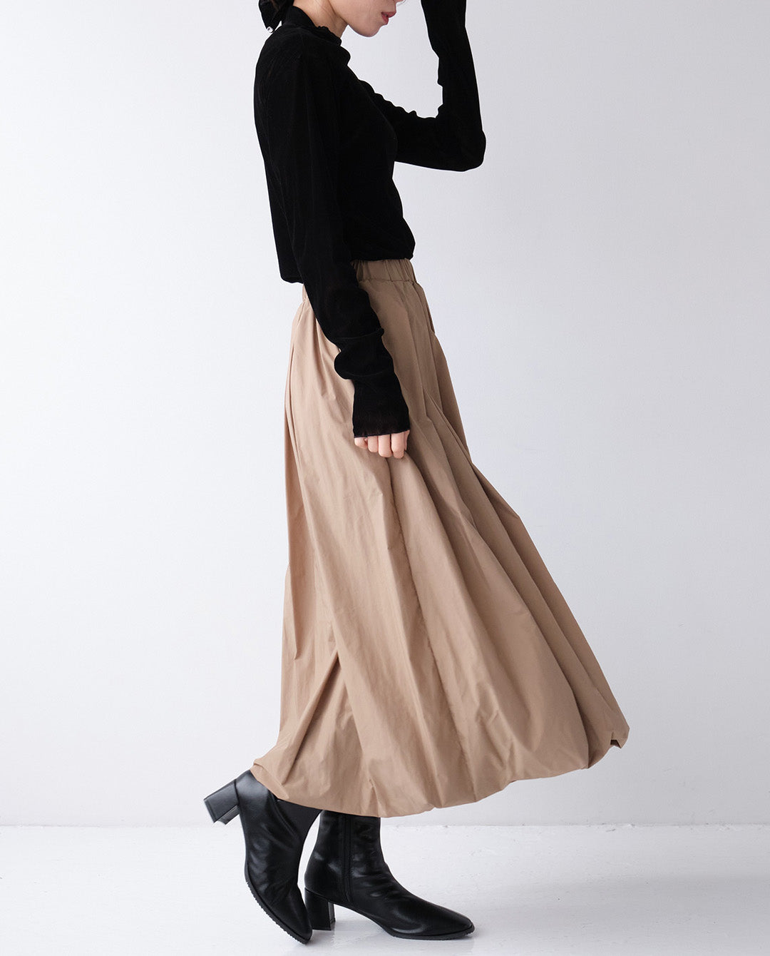 バルーンロングスカート