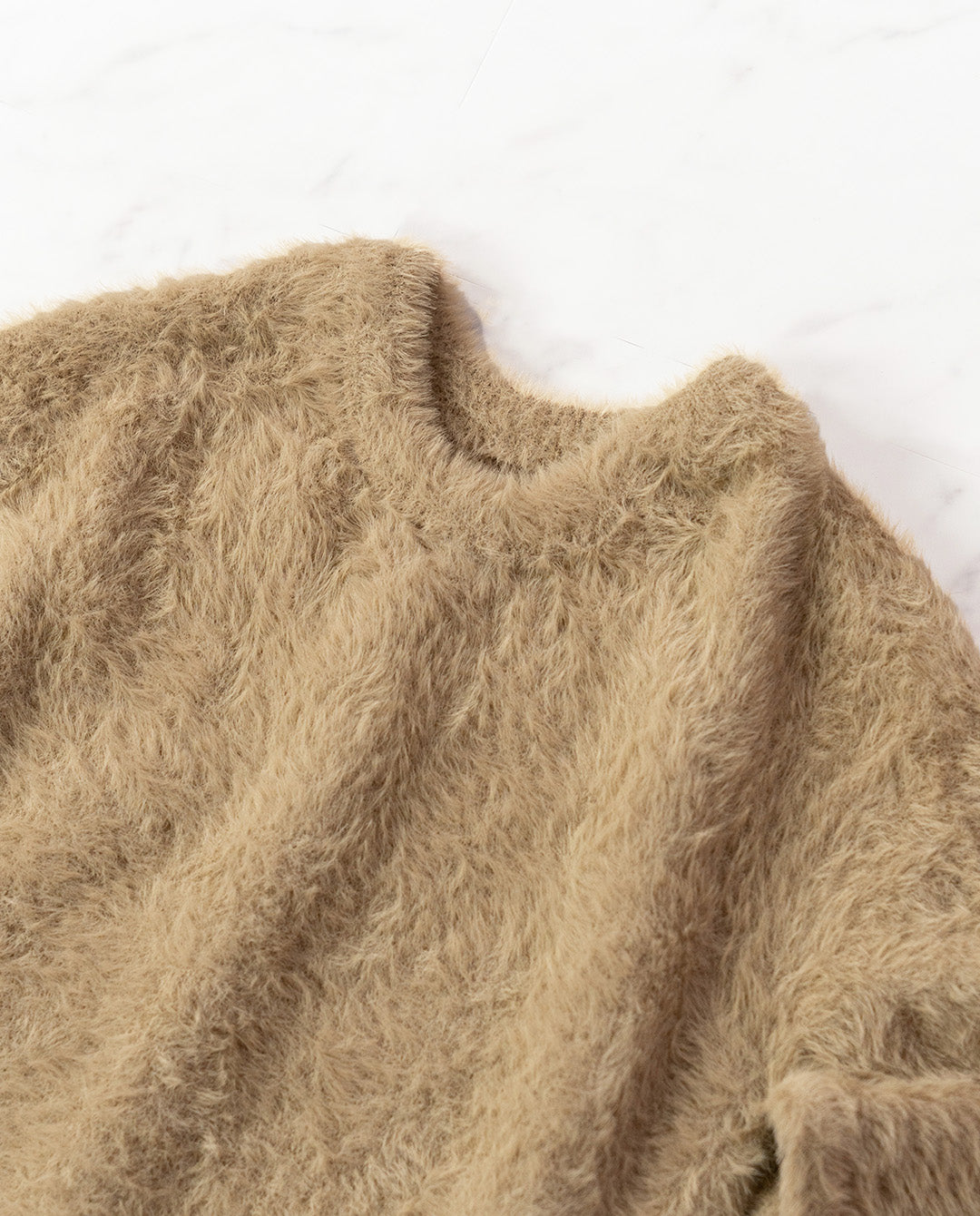 フェザーニットケープ