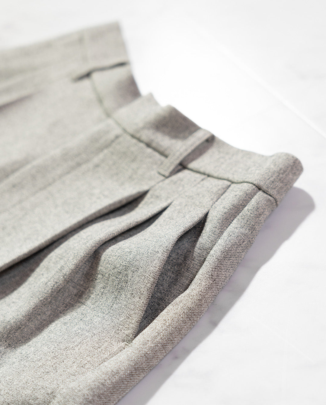 マニッシュタックワイドパンツ