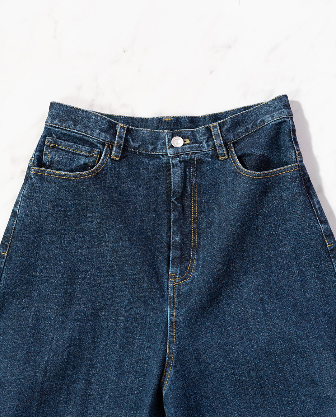 【KAIHARA】カーブデニムパンツ