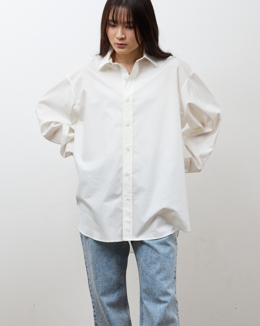 プレーンビッグシャツ