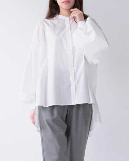 袖リブボリュームブラウス