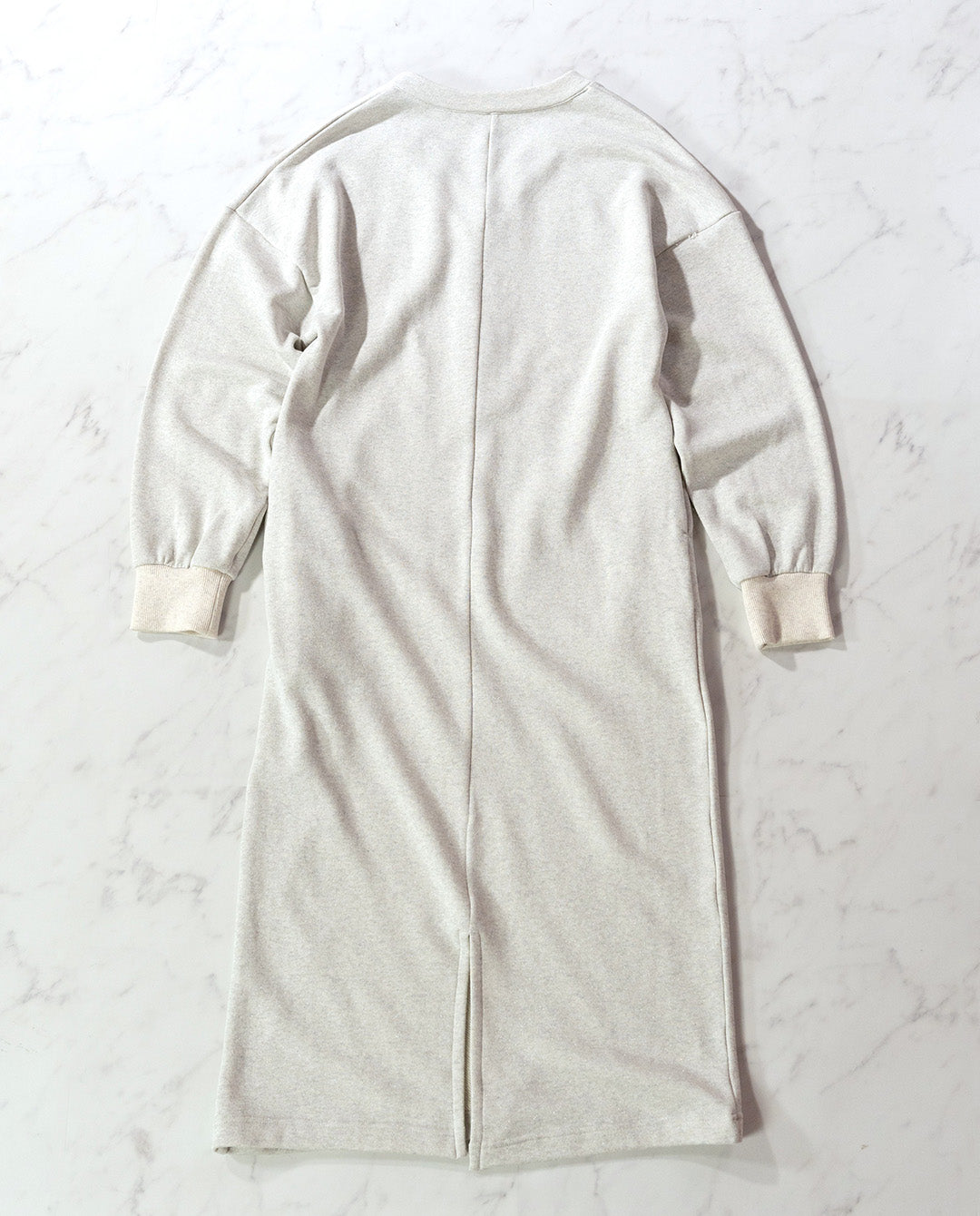 裏起毛Vネックワンピース