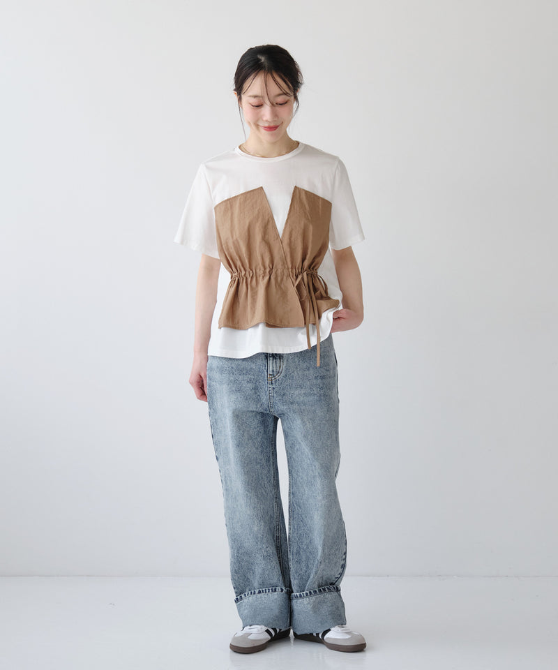 【予約商品】ビスチェライクドロストTシャツ