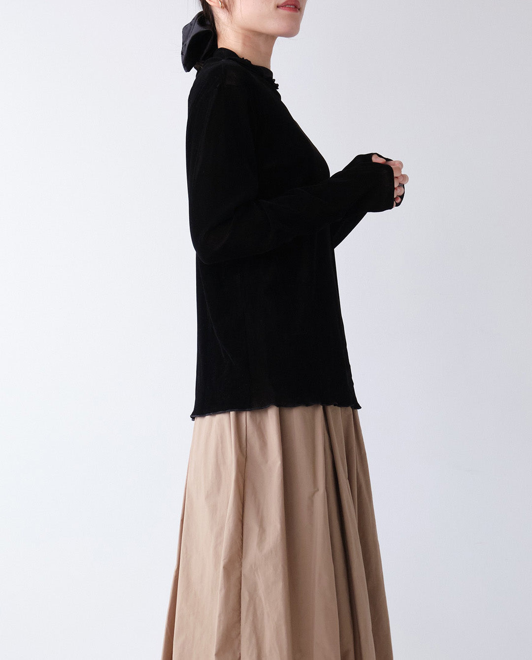 フロッキーチュールトップス