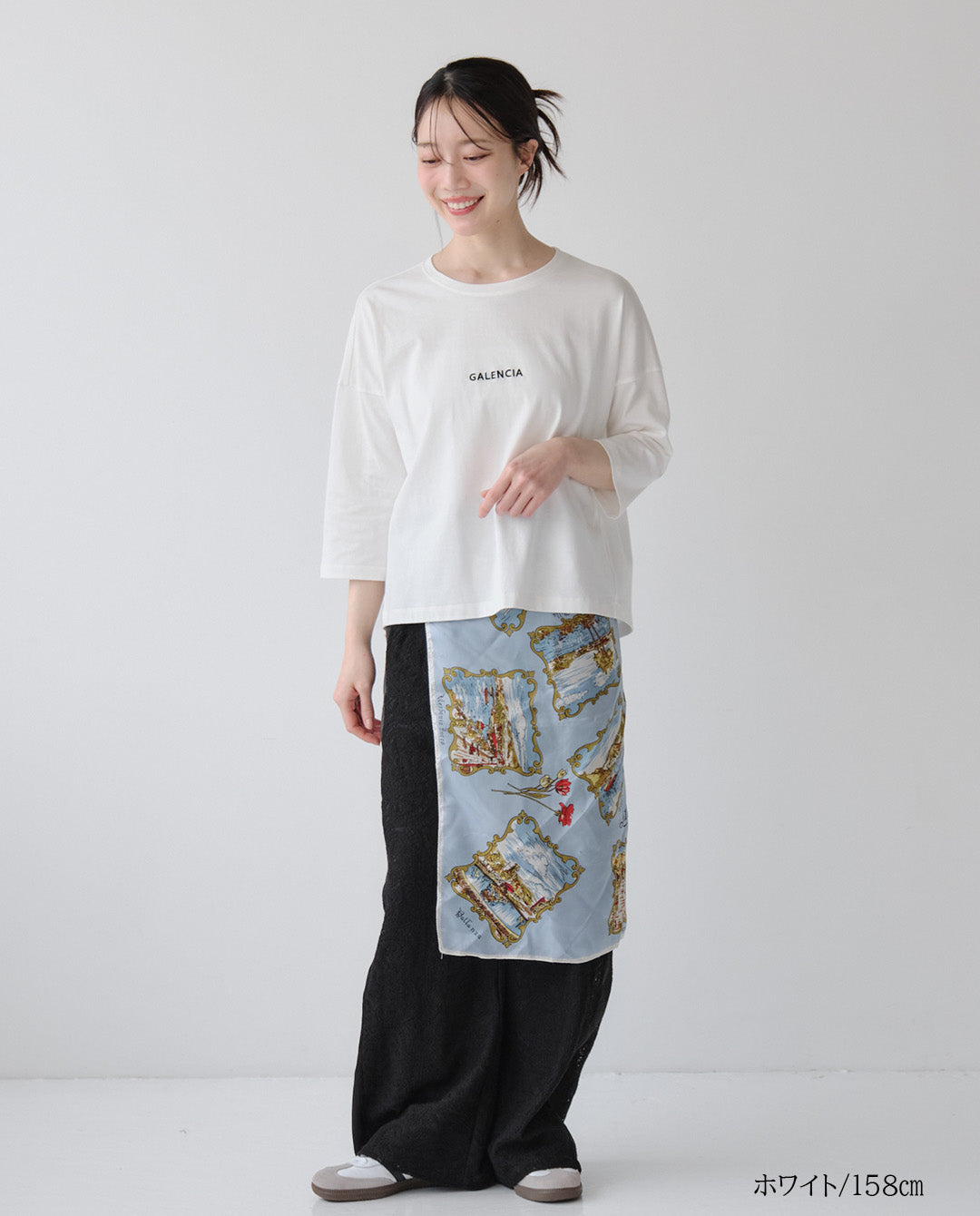 天竺ロゴ刺繍Ｔシャツ