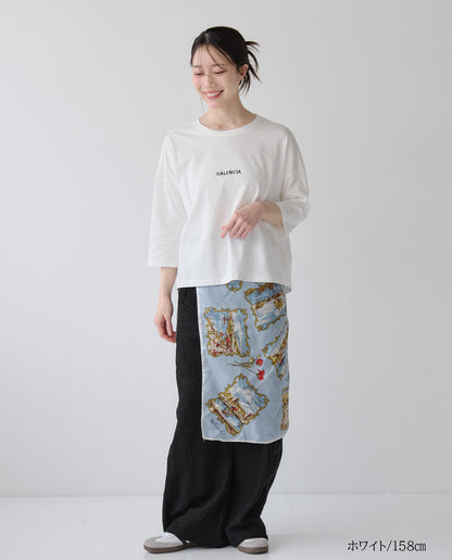 天竺ロゴ刺繍Ｔシャツ